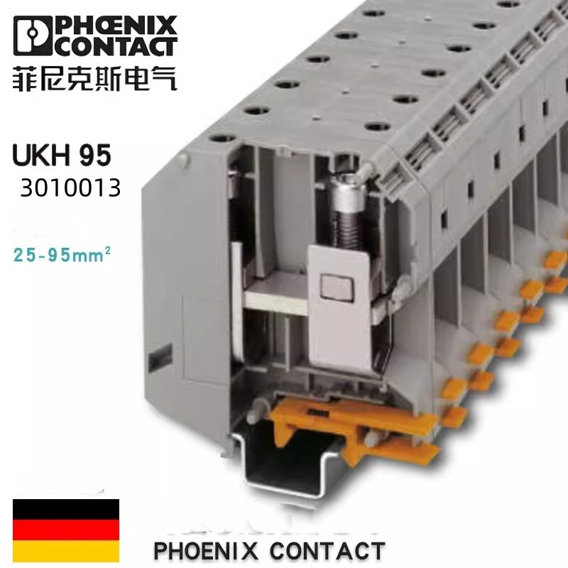 10pcs Phoenix Contact High-current Terminal Screw Connection UKH95 - 3010013