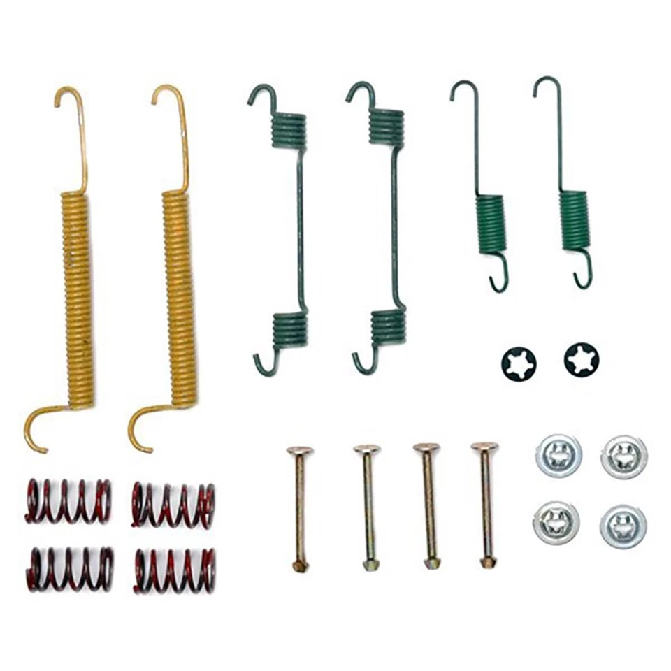 Tambores de freno traseros y zapatas de freno kit de resorte de hardware para Saturn LW2 LW1 2000 Foto 4 de 4