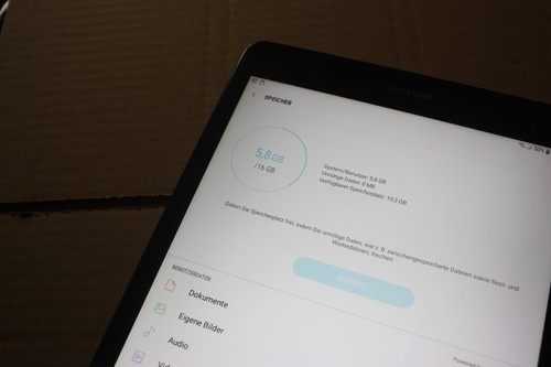 Samsung Galaxy Tab A T555 LTE 16GB weiss Android Tablet  GUT - Bild 6 von 17