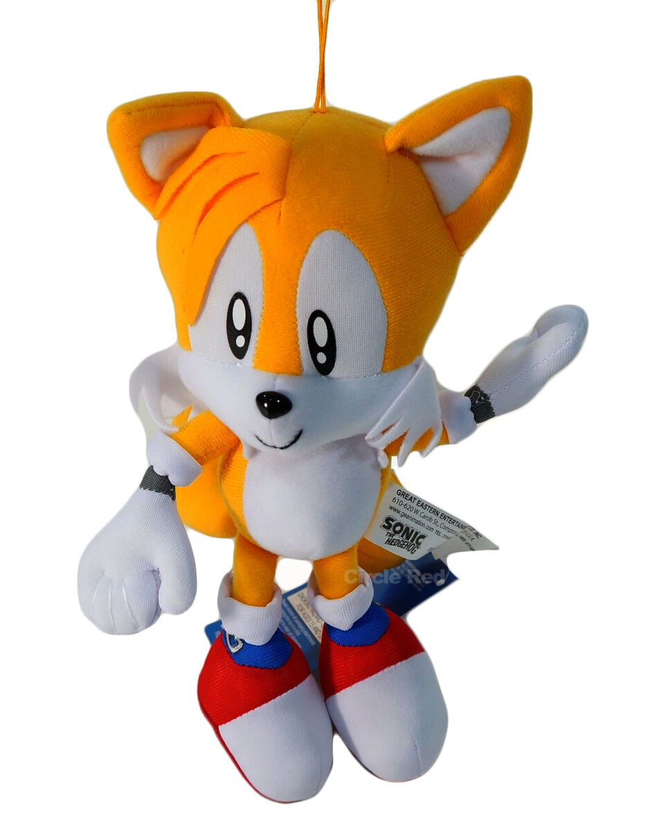 Sonic the Hedgehog Classic Tails Plush Toy 7 Official Licensed Great  Eastern