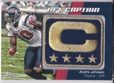 2012 Topps Football NFL Captain Patch Relic Cards Visual Guide 55