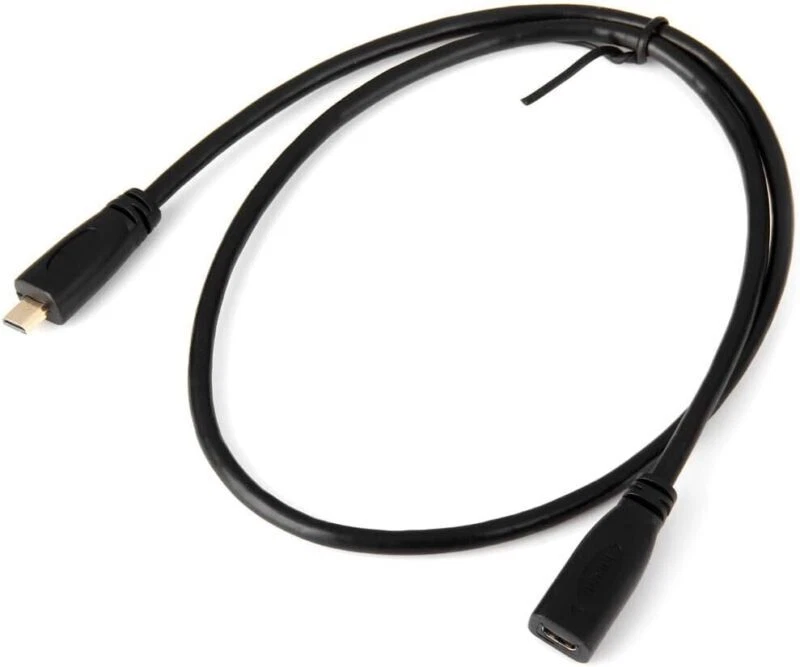 Micro HDMI 1.4 to Micro HDMI Extension Cable | Male to Female | 0.3m - Image 3 of 4