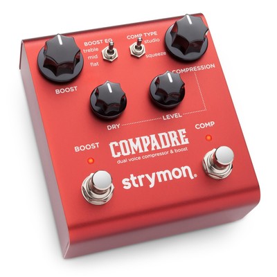 Strymon Compadre Dual Voice Compressor and Boost Guitar Effects Pedal fo