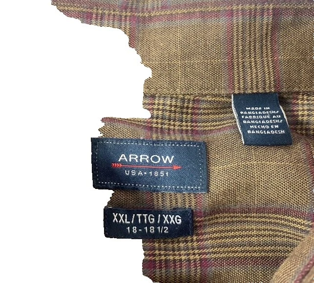 Мужские рубашки Arrow размер 18