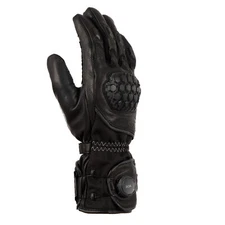 Knox Zero 4 Leather Motorcycle Gloves - Waterproof, Carbon Fibre, BOA Closure