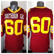 Vintage 1980’s Sand-Knit USC Trojans #60 (Large) Southern Cal Football Jersey