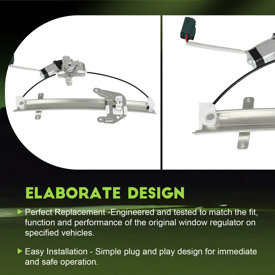 Regulador de ventana eléctrica trasero derecho Infiniti G25 2012 2011 con motor Foto 4 de 4