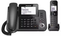 Panasonic KX-TGF320 Combo Telephone With Answer Machine Light Box Damage