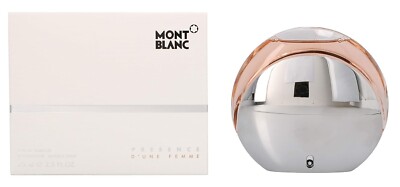 PRESENCE D'UNE FEMME BY MONT BLANC 75ML EDT SPRAY (NEW WITH BOX & SEALED)