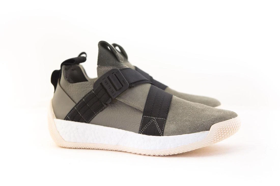 AQ0020 Adidas Men Harden LS 2 Buckle green trace cargo core black ecru tint