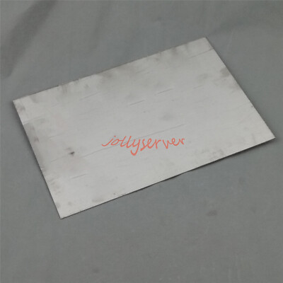 1PC 2x 200 X 300MM Ti Titanium Size 5 Gr5 Degree 5 Plate Sheet Titanium Plate-