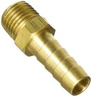 4104-06-08 Brass Fitting. 3/8" Hose Barb To 1/2" Male Pipe