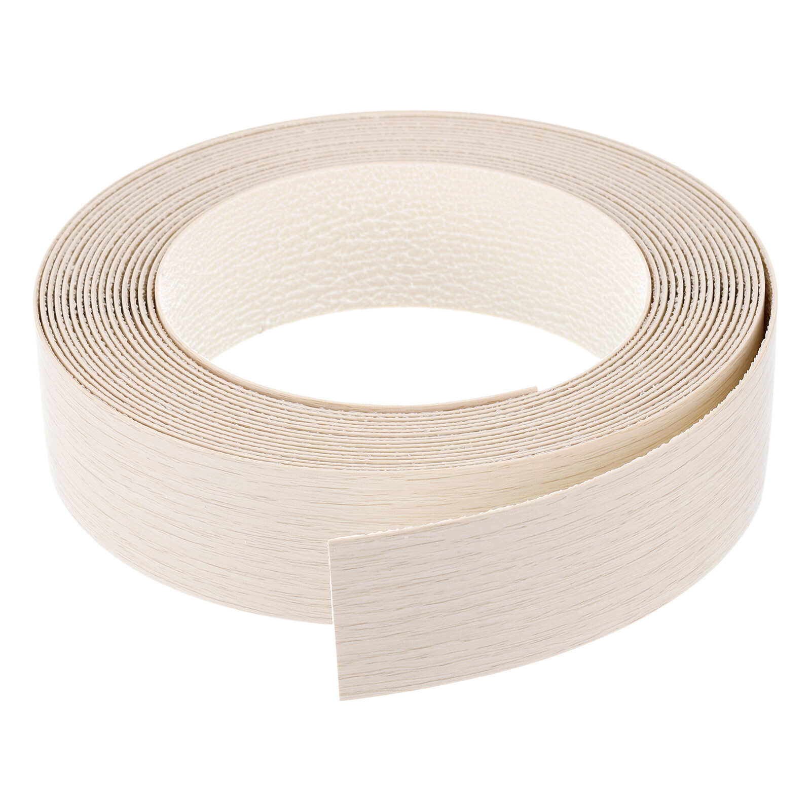 White Melamine Edge Banding 3/4" X 10ft - Pre-Glued Iron-On Veneer For Cabinet Repair