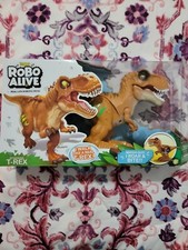 Zuru Robo Alive Real Life Robotic Pets Attacking T Rex Walks, Talks Bites