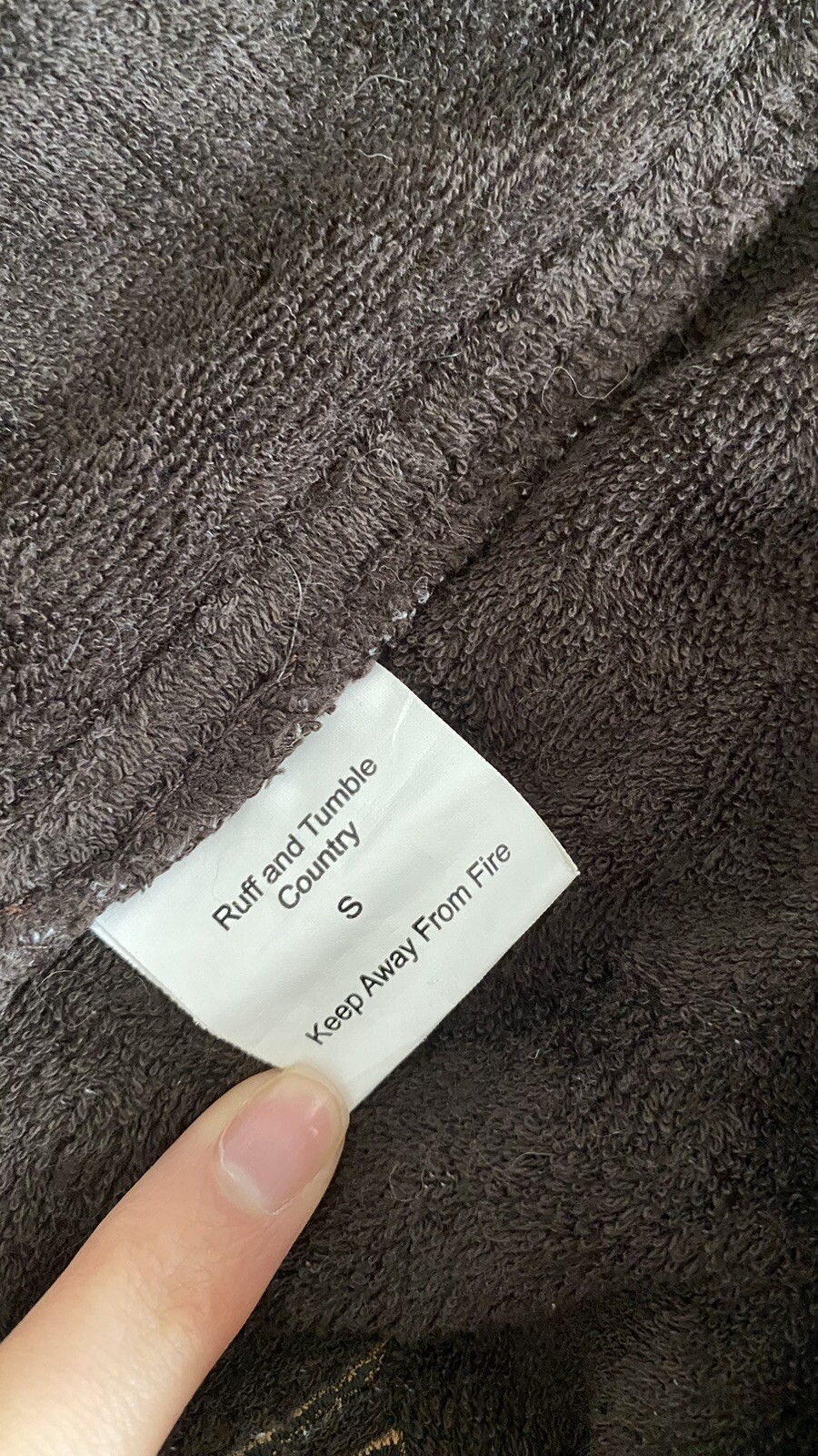 ruff and tumble drying coat eBay