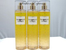 BATH  BODY WORKS SUN-WASHED CITRUS BODY MIST SPRAY 8 FL OZ LOT OF 3 PCS 