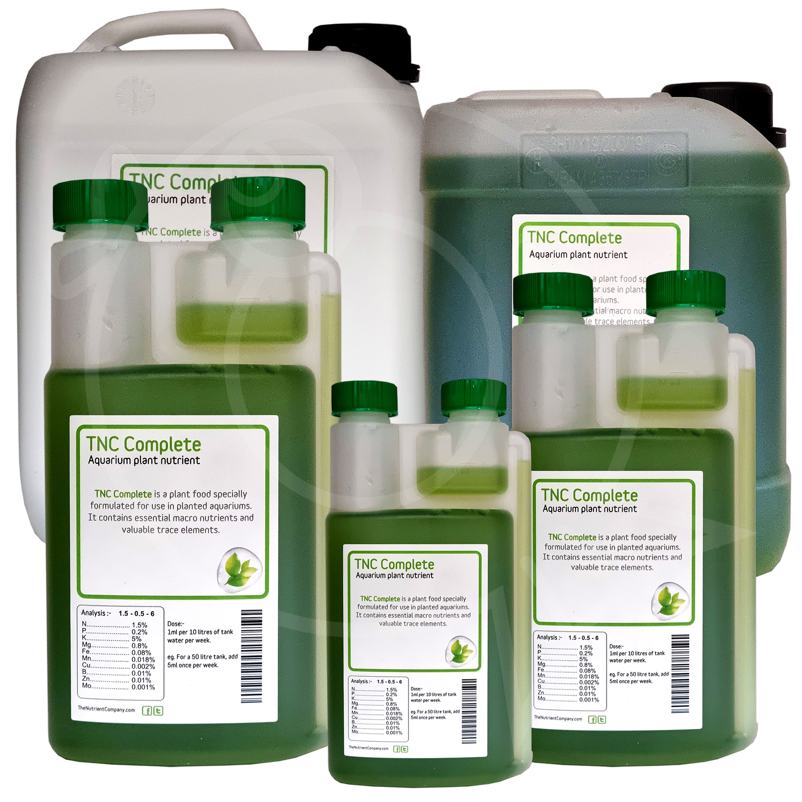 TNC Complete Aquarium Plant Food Nutrient Liquid Fertiliser Aquatic