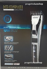 TAGLIA CAPELLI PROFESSIONALE TAGLIACAPELLI RICARICABILE E REGOLABILE 60 minuti