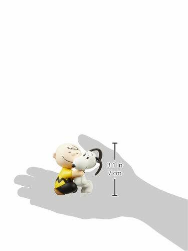 Medicom Peanuts Ultra Detail Figures - Charlie Brown & Snoopy 3 Inch Collectible Anime Figures