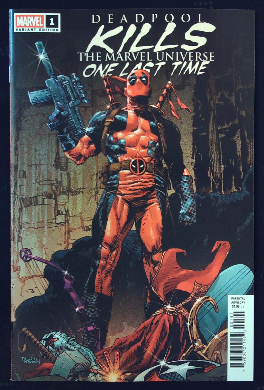 DEADPOOL KILLS MARVEL UNIVERSE ONE LAST TIME (2025) #1 - Panosian Variant - New