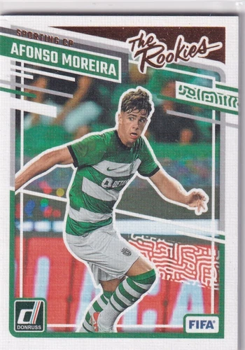 Panini Donruss Soccer 2023-24 Card No. 20 Afonso Moreira The Rookies Bronze
