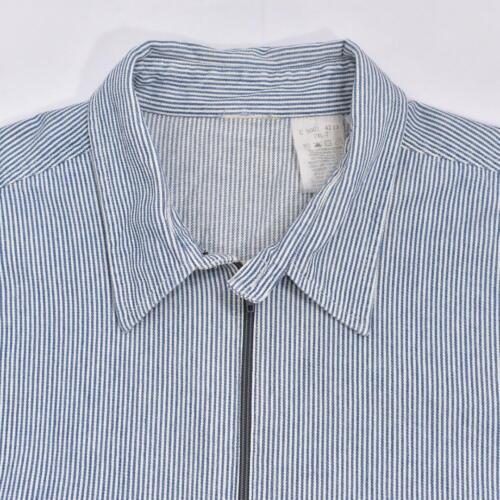90-00s FIVE BROTHER Five Brother Hickory Work Shirt stripe 2XL size Used - Picture 4 of 20
