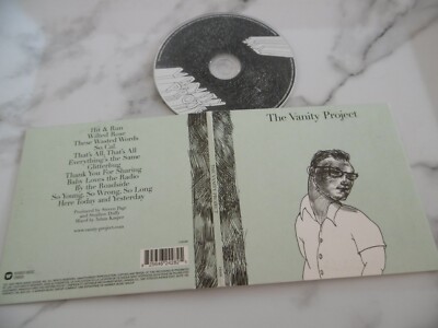 THE VANITY PROJECT CD ALBUM DIGIPAK 2005 HIT & RUN WILTED ROSE GLITTERBUG