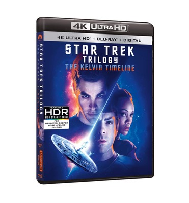 Star Trek Trilogy: The Kelvin Timeline (4k UHD + Blu-ray + Digi (4K UHD Blu-ray)