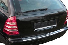 Für Mercedes C-Klasse T-Modell S203 ab 2001-2007 LADEKANTENSCHUTZ Edelstahl V2A