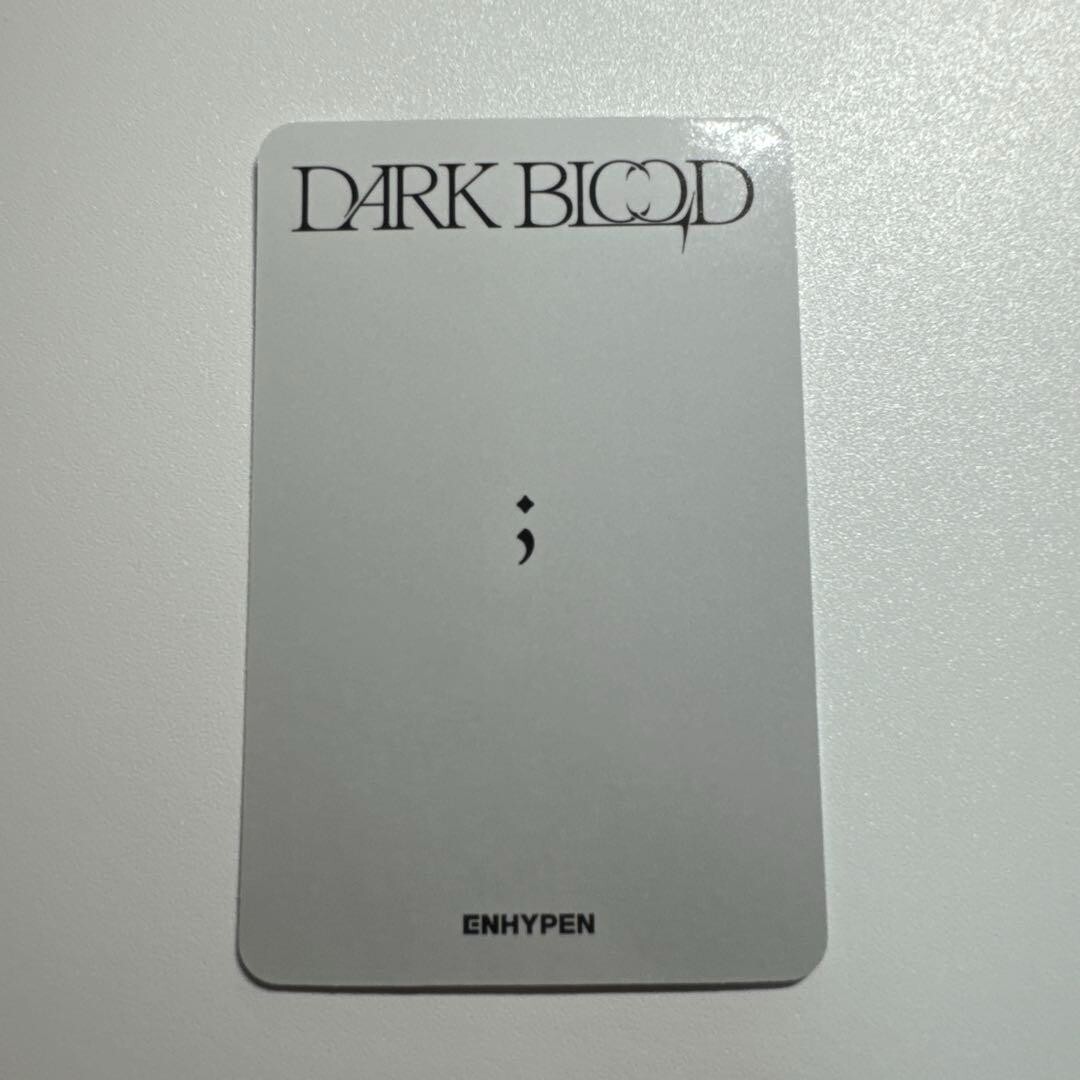 ENHYPEN SUNGHOON DARK BLOOD Kpopmerch merch shopee lucky draw