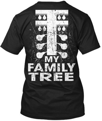 Drag Racers Family Tree - My T-Shirt Made in the USA Size S to 5XL