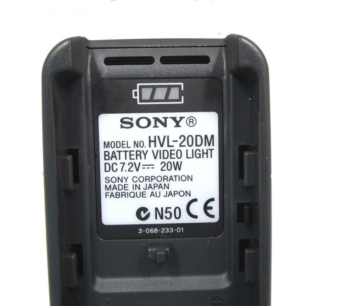 SONY HVL-20DM Battery Video Light For Handycam - No Battery | eBay