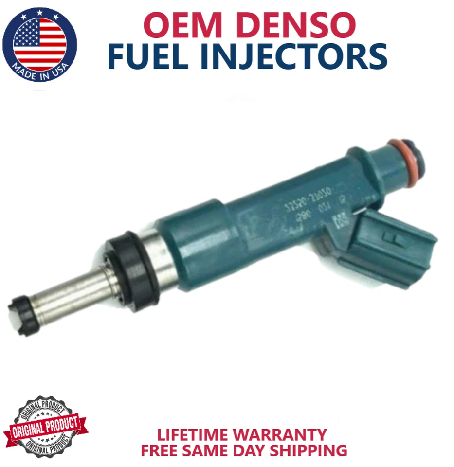 NUEVO x4 OEM DENSO inyectores de combustible para Toyota Prius 2012 13 2014 2015 enchufables 1,8 L Foto 2 de 3