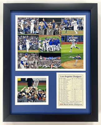 Los Angeles Dodgers | 2024 World Series Champions | Framed Photo Collage Memorab