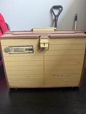 vintage Plano Model 777RN heavy-duty plastic fishing tackle box 6 Drawer