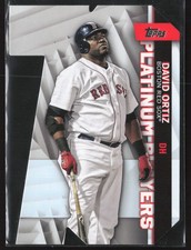 2021 Topps Update #PDC-67 David Ortiz Topps Platinum Players Die Cuts