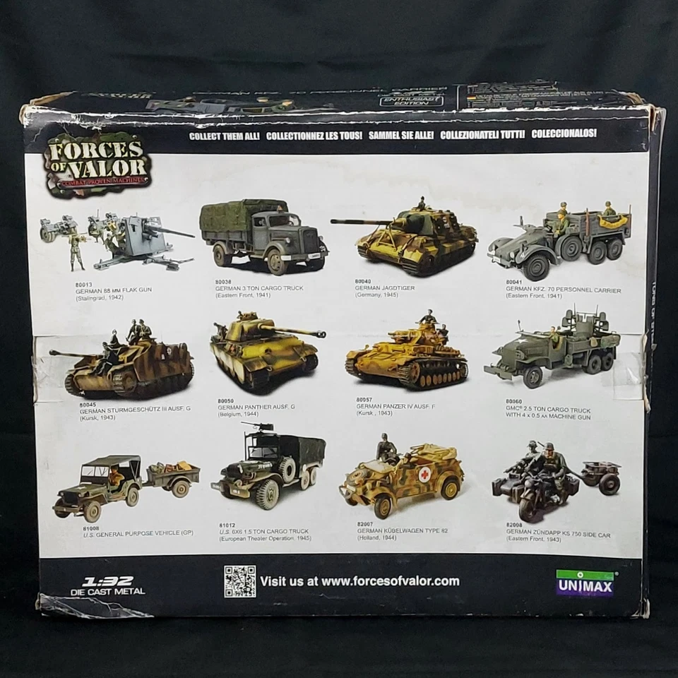 Forces of Valor German Kfz. 70 Personnel Carrier 1:32 Enthusiast Edition #80041 - Image 4 of 4