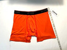 32 Degrees - Men's  Size L  Active Polyester Boxer Briefs - Orange/Black — photo 5