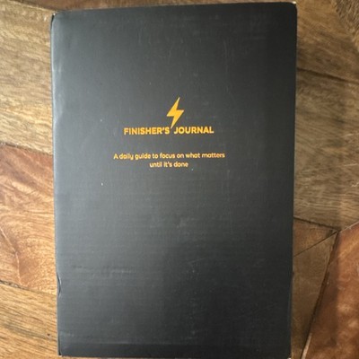 Finisher Secrets Journal V3.0 Daily Guide Blank Diary NEW in BOX