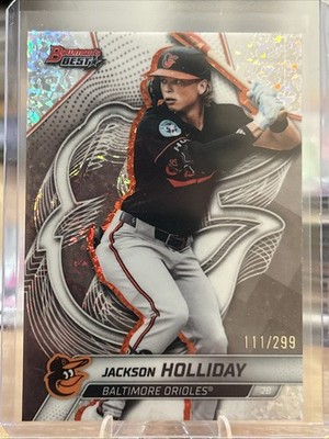 2025 Bowman s Best Jackson Holliday Mini Diamond Refractor /299 Orioles