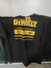 Dewalt Men's T-Shirt Size 100% Authentic New with Tags