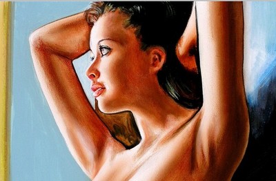 ''FANTASY OF THE SENSES'' Picture Motif No. 764 nude erotic graphic picture erotic graphic