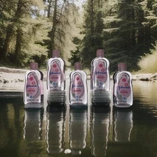 ( Pack of 5 ) Johnson's Baby Oil | 50 ml / 1.7 FL Oz | FREE SHIPPING |