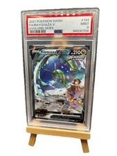 Pokemon Rayquaza V Full Art Holo Alternativ EN 194/203 Evolving Skies PSA 9 Mint