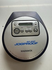Magnavox MPC220SL/17 Jogproof Portable CD Player 45 ESP Vintage 2002 Untested