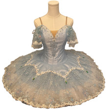 Professional Blue Ballet Tutu Costume for Cinderella Bluebird - YAGP Competition