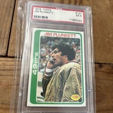1978 Topps - Jim Plunkett #131 PSA 5