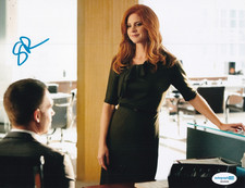 SARAH RAFFERTY signed (SUITS) autographed Donna Paulsen 8X10 photo ACOA SD29408