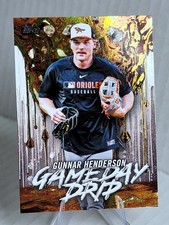 2026 Topps Series 1 Celebration Gunnar Henderson Gameday Drip Card #GD-13 MLB