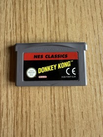 NES Classics Donkey Kong Gameboy Advance GBA, With Box & Manual, Great Condition